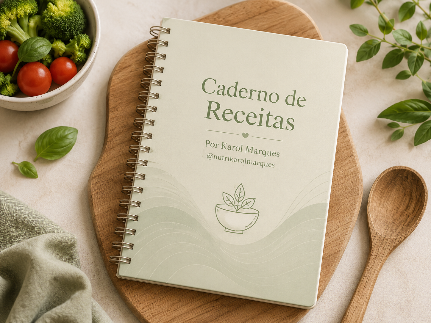 Caderno de Receitas — Karol Marques