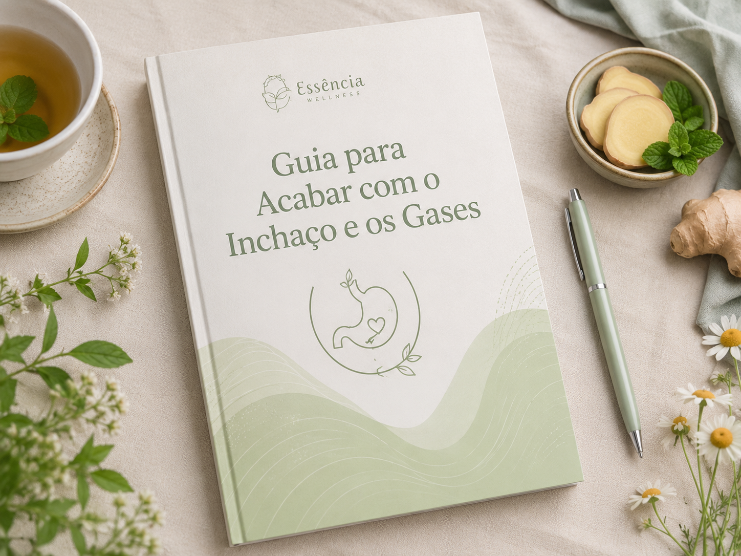 Guia para Acabar com o Inchaço e os Gases